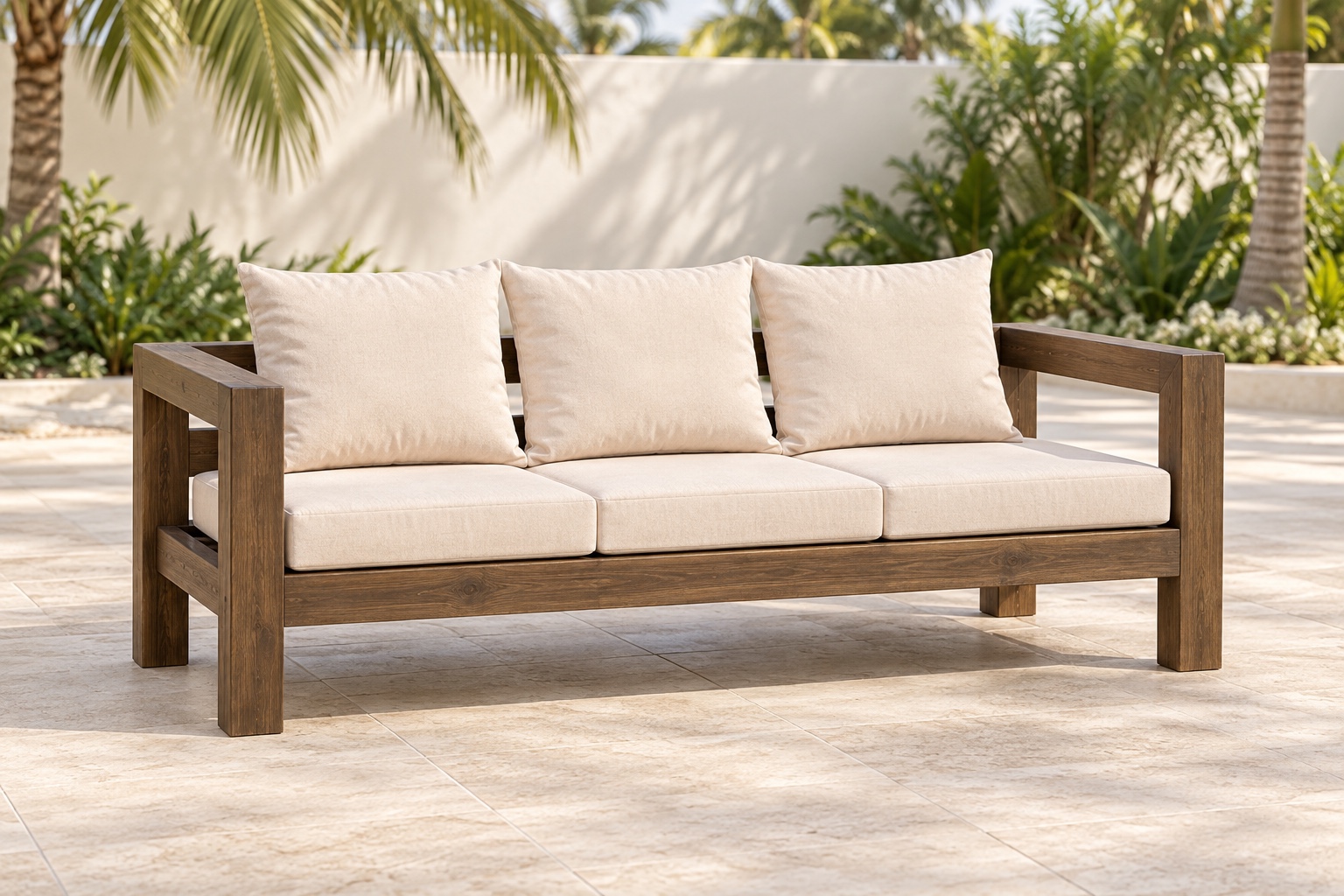 Cube 3-seat sofa