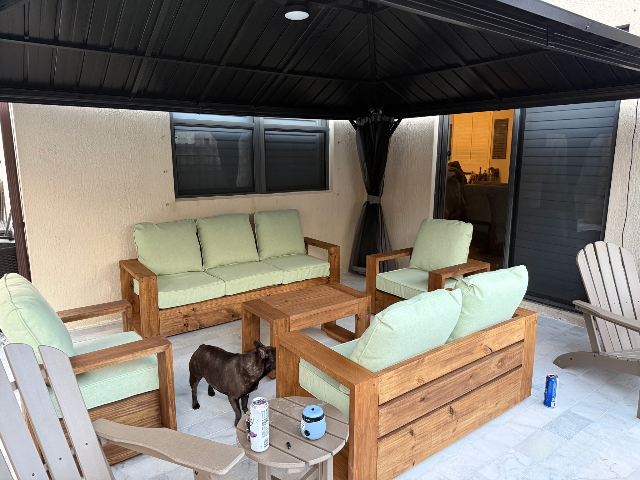 Another view of the Core outdoor gathering space