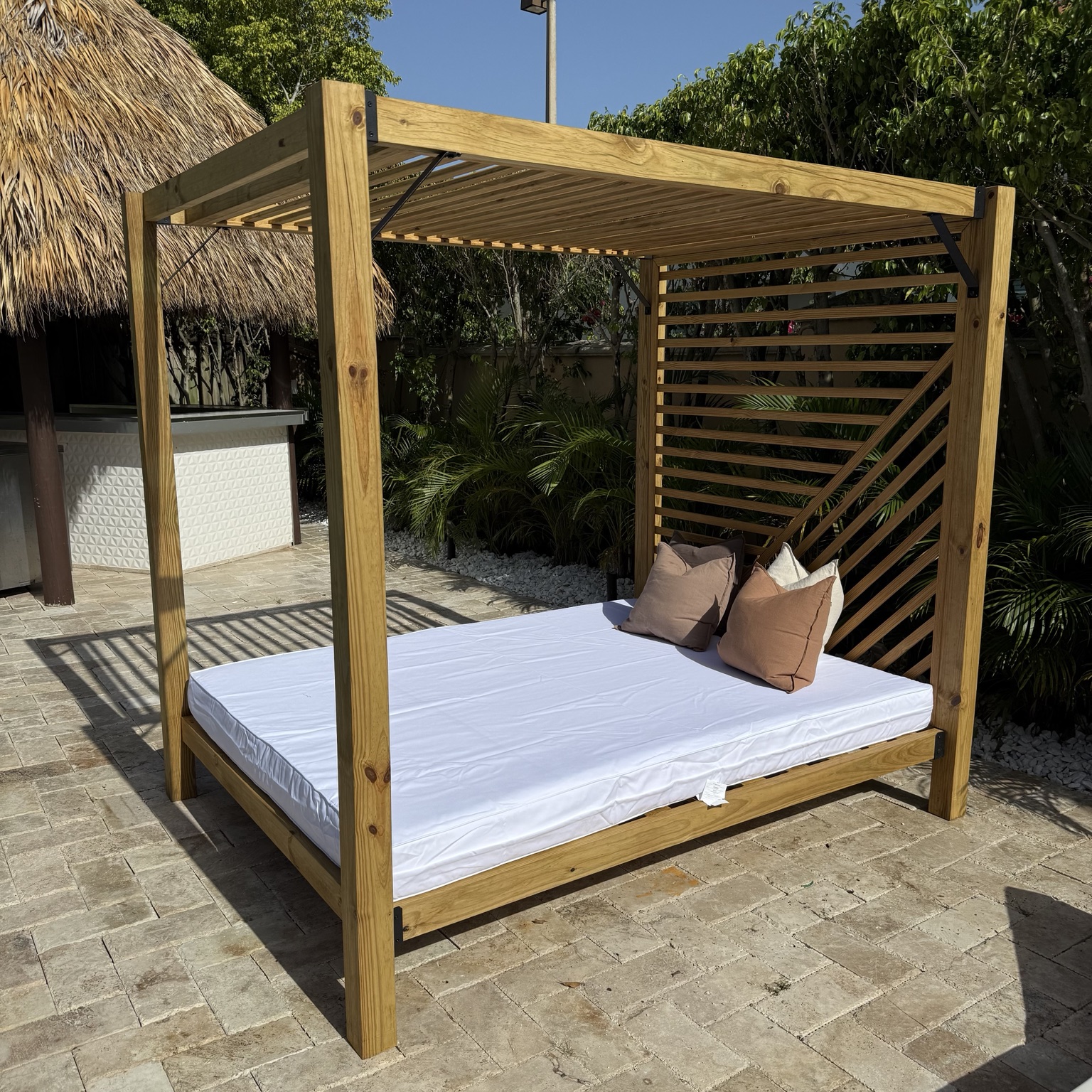 Palma Cabana styled on a sunny patio